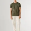 T-shirt Slim Fit com logótipo estampado