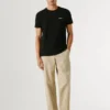 T-shirt Slim Fit com logótipo estampado T-shirt Slim Fit com logótipo estampado