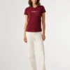 T-shirt Slim Fit com logótipo estampado T-shirt Slim Fit com logótipo estampado