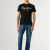 T-shirt Slim Fit com logótipo estampado