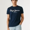 T-shirt Slim Fit com logótipo estampado