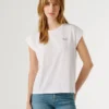 T-shirt Slim Fit com logótipo estampado T-shirt Slim Fit com logótipo estampado