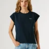 T-shirt Slim Fit com logótipo estampado T-shirt Slim Fit com logótipo estampado