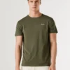 T-shirt Slim Fit com logótipo estampado