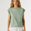 T-shirt Slim Fit com logótipo estampado T-shirt Slim Fit com logótipo estampado