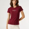 T-shirt Slim Fit com logótipo estampado T-shirt Slim Fit com logótipo estampado