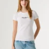 T-shirt Slim Fit com logótipo estampado T-shirt Slim Fit com logótipo estampado
