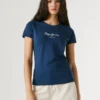 T-shirt Slim Fit com logótipo estampado T-shirt Slim Fit com logótipo estampado