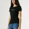 T-shirt Slim Fit com logótipo estampado T-shirt Slim Fit com logótipo estampado