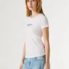 T-shirt Slim Fit com logótipo estampado T-shirt Slim Fit com logótipo estampado