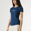 T-shirt Slim Fit com logótipo estampado T-shirt Slim Fit com logótipo estampado