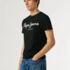 T-shirt Slim Fit com logótipo estampado
