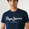T-shirt Slim Fit com logótipo estampado