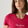 T-shirt Slim Fit com logótipo estampado