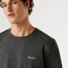 T-shirt Slim Fit com logótipo estampado