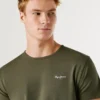 T-shirt Slim Fit com logótipo estampado