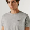 T-shirt Slim Fit com logótipo estampado T-shirt Slim Fit com logótipo estampado
