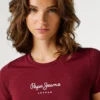 T-shirt Slim Fit com logótipo estampado T-shirt Slim Fit com logótipo estampado