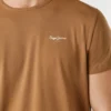 T-shirt Slim Fit com logótipo estampado T-shirt Slim Fit com logótipo estampado