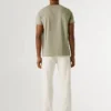 T-shirt Slim Fit com logótipo estampado