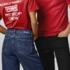 T-shirt unissexo estampada