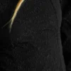 Top curto em jacquard