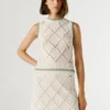 Top Diamond Pointelle Top Diamond Pointelle