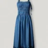 Vestido maxi com alças Vestido maxi com alças