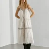 Vestido maxi com alças Vestido maxi com alças