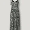 Vestido maxi com alças Vestido maxi com alças