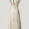 Vestido maxi com alças Vestido maxi com alças