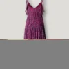 Vestido maxi com estampado abstrato Vestido maxi com estampado abstrato