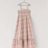 Vestido maxi com estampado floral Vestido maxi com estampado floral