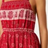 Vestido maxi com estampado floral