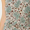 Vestido maxi com estampado floral
