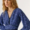 Vestido maxi com estampado Paisley Vestido maxi com estampado Paisley
