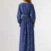 Vestido maxi com estampado Paisley Vestido maxi com estampado Paisley