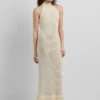 Vestido maxi em croché Vestido maxi em croché