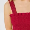 Vestido maxi em popeline Vestido maxi em popeline