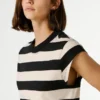 Vestido Midi às Riscas