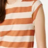 Vestido Midi às Riscas